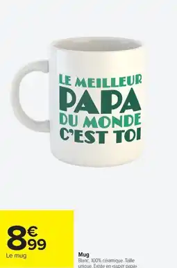 Carrefour Market Mug offre