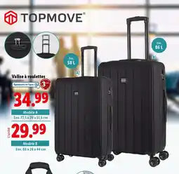 Lidl Valise à roulettes offre