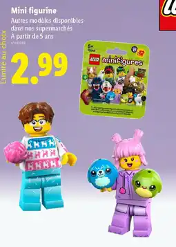 Lidl Mini figurine offre