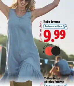 Lidl Robe femme offre
