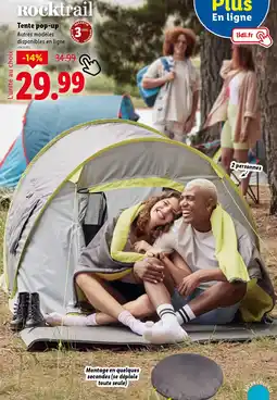Lidl Tente pop-up offre