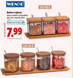 Lidl Boîtes à épices offre