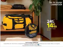 Carrefour Market Sac de voyage carrefour offre