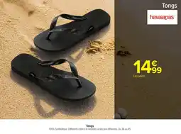 Carrefour Market HAVAIANAS Tongs offre