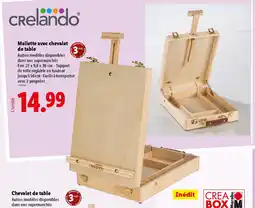 Lidl Mallette avec chevalet de table offre