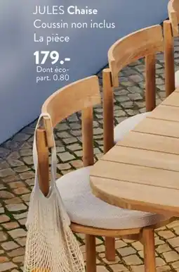 Casa JULES Chaise offre