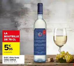D.o.c. vinho verde casal garcia