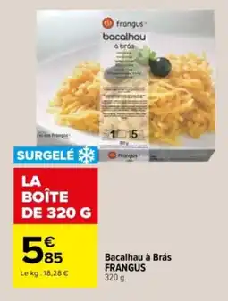 Bacalhau à brás frangus