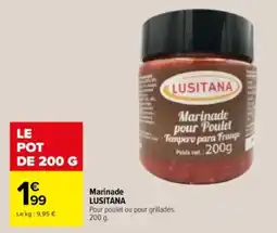Carrefour Marinade lusitana offre