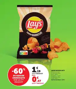 Bi1 Chips saveur lay's offre