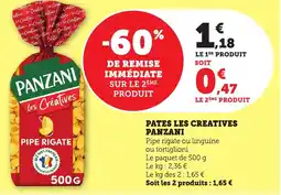 Bi1 Pates les creatives panzani offre