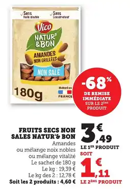 Bi1 Fruits secs non sales natur'& bon offre
