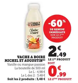 Bi1 Vache a boire michel et augustin offre
