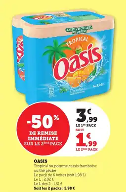 Bi1 Oasis offre