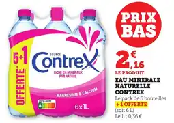 Bi1 Eau minerale naturelle contrex offre