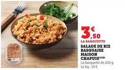 Bi1 Salade de riz basquaise maison chapuis offre