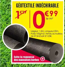 Décor Discount Géotextile indéchirable offre