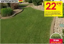 Décor Discount Gazon synthétique New Steppe offre