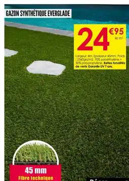 Décor Discount Everglade Gazon synthétique everglade offre