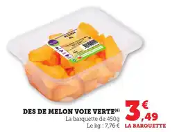 Bi1 Des de melon voie verte offre