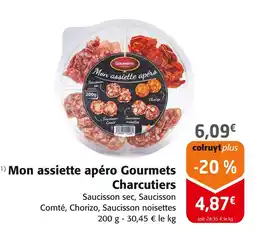 Colruyt Mon assiette apéro Gourmets Charcutiers offre