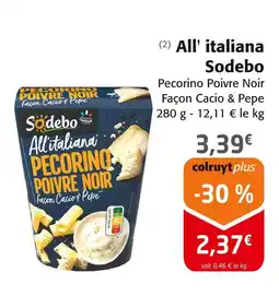 Colruyt Sodebo All' italiana offre