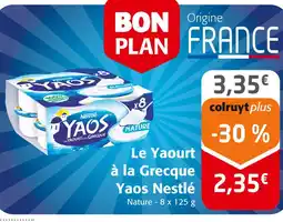 Colruyt Nestlé Yaourt à la Grecque offre