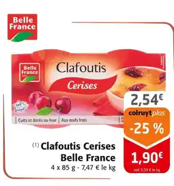 Colruyt Belle France Clafoutis Cerises offre