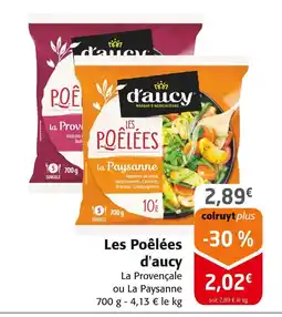 Colruyt d'aucy Les Poêlées offre