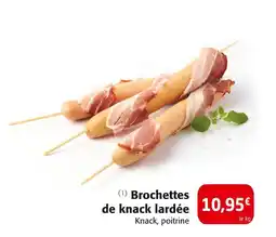 Colruyt Brochettes de knack lardée offre