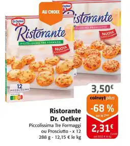 Colruyt Dr. Oetker Ristorante offre