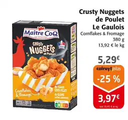 Colruyt Maître Coq Crusty Nuggets de Poulet offre