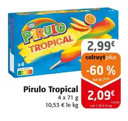 Colruyt Nestlé Pirulo Tropical offre