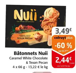 Colruyt Nuii Bâtonnets offre