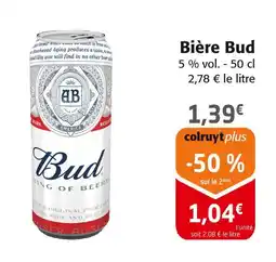 Colruyt Bud Bière offre