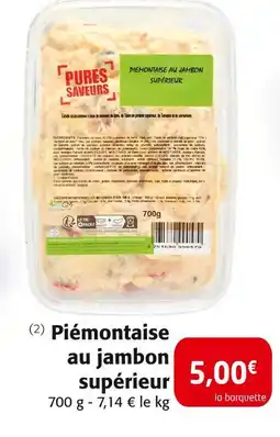 Colruyt Piémontaise au jambon supérieur offre