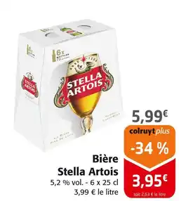 Colruyt Stella Artois Bière offre
