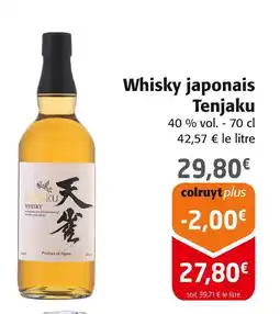 Colruyt Tenjaku Whisky japonais offre