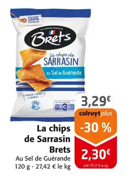 Colruyt Brets La chips de Sarrasin offre