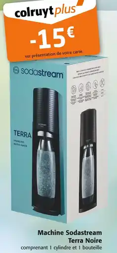 Colruyt Sodastream Machine Sodastream Terra Noire offre