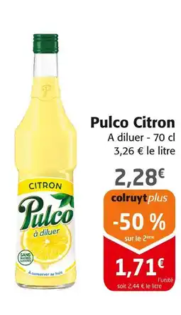 Colruyt Pulco Citron offre