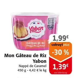 Colruyt Yabon Mon Gâteau de Riz offre