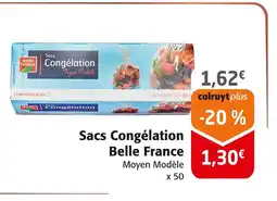 Colruyt Belle France Sacs Congélation offre