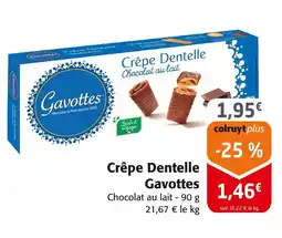 Colruyt Gavottes Crêpe Dentelle offre