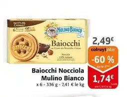 Colruyt Mulino Bianco Baiocchi Nocciola offre