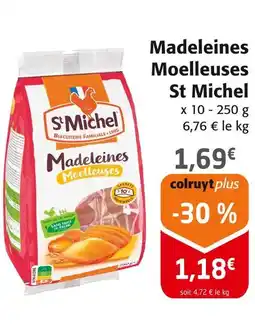 Colruyt St Michel Madeleines Moelleuses offre