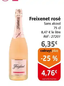 Colruyt Freixenet rosé offre