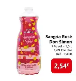 Colruyt Don Simon Sangria Rosé offre