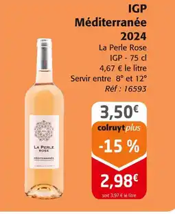 Colruyt IGP méditerranée 2024 offre