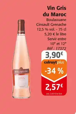 Colruyt Vin Gris du Maroc offre